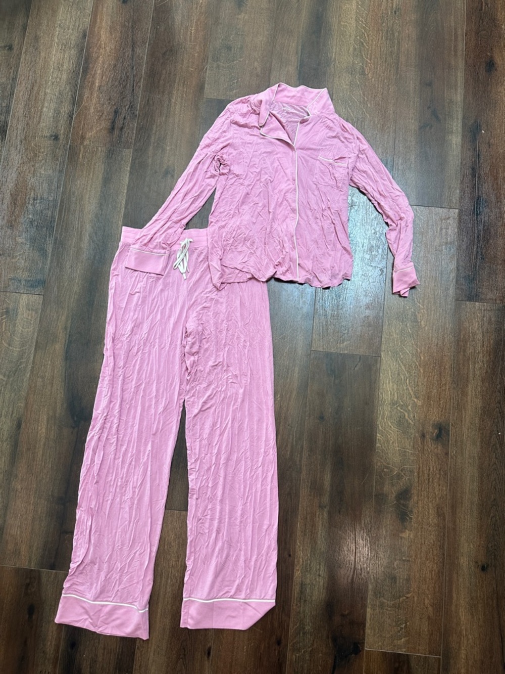 Gap Light Pink Two-Piece Pajama Set